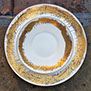 Gold/Platinum dinnerware 1