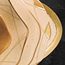 Gold/Platinum dinnerware 1