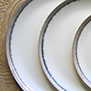 Gold/Platinum dinnerware 1